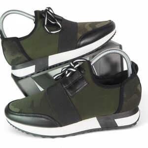 Steve Madden Antics Athleisure Casual Sneakers "Camo" Women's 7.5